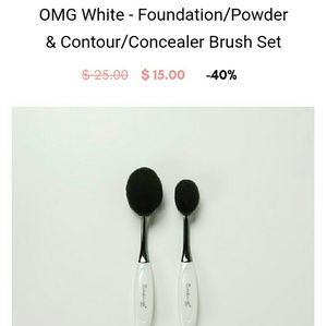 The creme shop OMG foundation and powder Rush